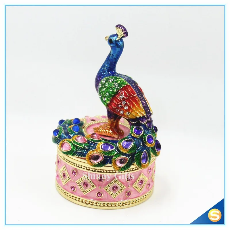 Peacock trinket box (3)