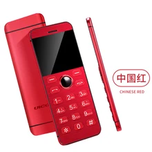 ULCOOL V16 Téléphone Super Mini Carte Ultra-Mince En Métal Corps Bluetooth 2.0 Dialer MP3 Double Carte SIM Mini Téléphone 1.54 Pouces téléphone