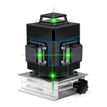 Laser Level 16 lines green line 4D Self-Leveling 360 Horizontal And Vertical Super Powerful Laser level green Beam laser level leter 12lines 3d laser level 360 laser electronic leveling laser beam line
