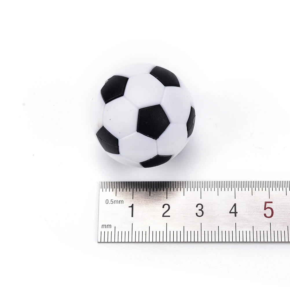4 шт. настольный футбол Футбол Пластик Футбол мяч Футбол Fussball Футбол мяч спорт подарки круглый игры в помещении диаметр 32 мм