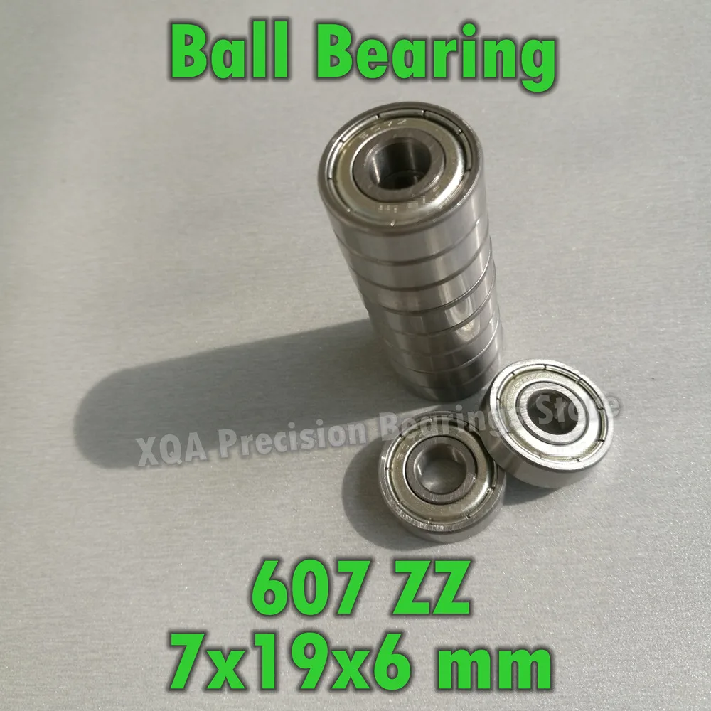 10 шт./партия, шариковый подшипник 607 ZZ 607-2Z 607 2RS 607 2RZ 607 DDU 7x19x6 мм, бренд высокого качества prec-n, Прямая поставка с фабрики