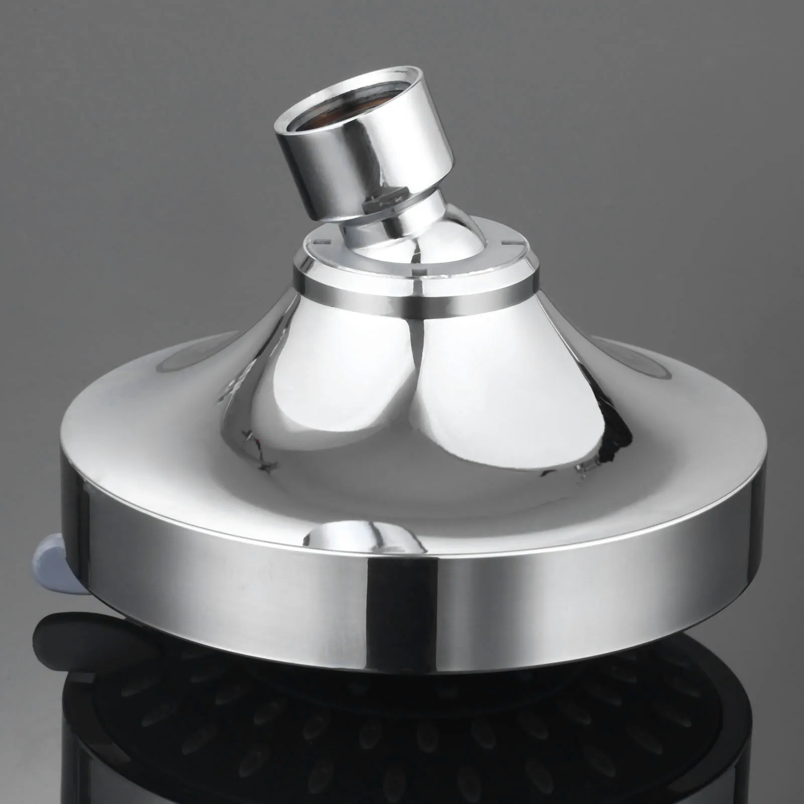 4 inch Shower Head High Pressure ABS Chrome Finish Wall Mounted Showerheads with 5-mode Showering Swivel Joint Adjustable Faucet 4 inch Shower Head High Pressure ABS Chrome Finish Wall Mounted Showerheads with 5-mode Showering Swivel Joint Adjustable Faucet