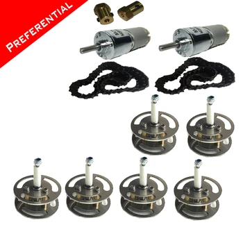 

shock damper function all-metal bearing wheel / carrying roller tank tracks crawler caterpillar Chassis toy parts, Free shipping