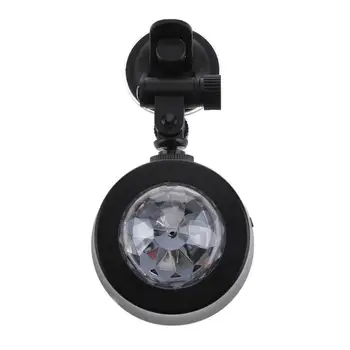 

Universal 12V 6 LED Car Interior Music Rhythm Light Auto Sound Activated Crystal Magic Ball DJ Flash Strobe Decoration Lamps