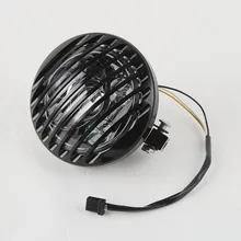 CNC Led Headlight Grill Cover For Harley Davidson Sportster XL 883