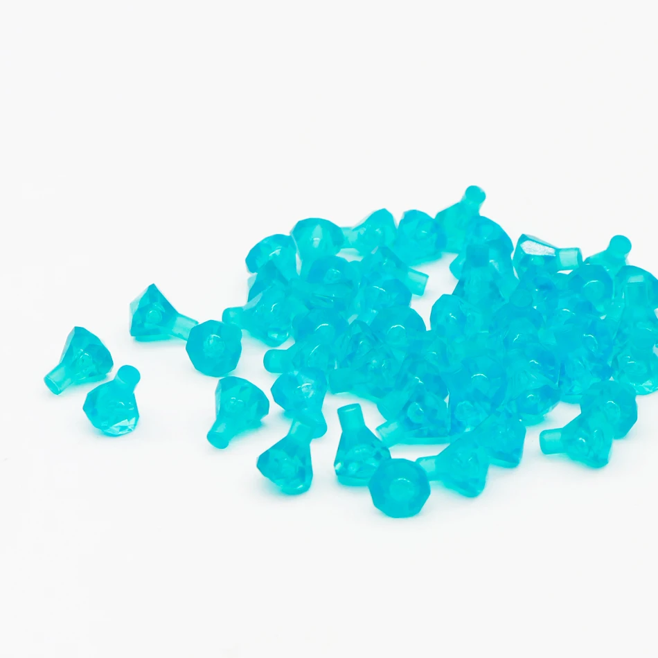 compatible lego blue treasure stone