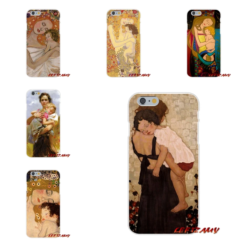 

Klimt Mother and Child Art Slim Silicone phone Case For Samsung Galaxy A3 A5 A7 J1 J2 J3 J5 J7 2015 2016 2017