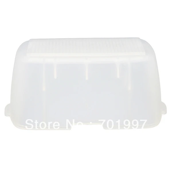 White Bounce Flash Diffuser Suit for Nikon Flashgun Speedlite SB900
