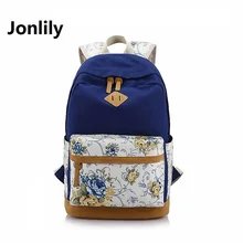 Jonlily женская Холст Рюкзак Досуг Все-Матч Путешествия Молодой Энергии Bags-GL050