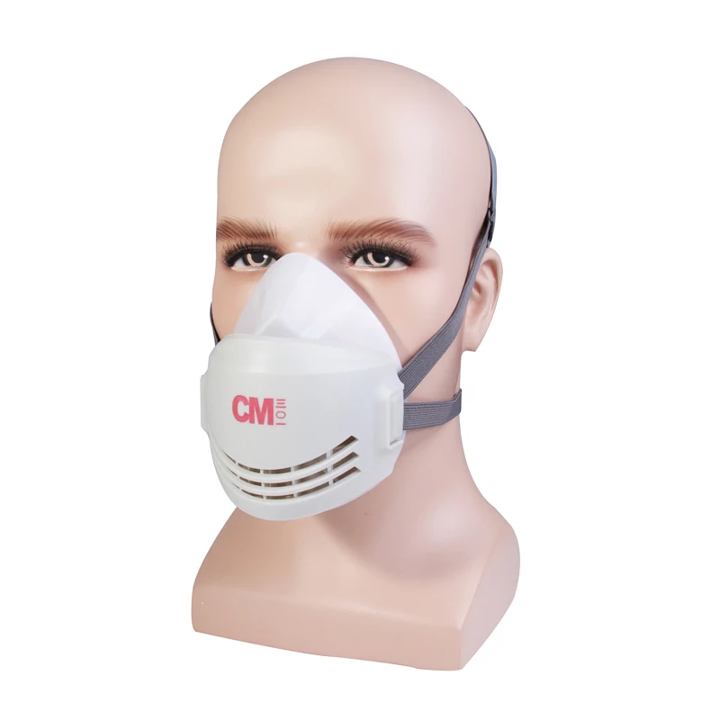 07 CM Industrial Half Mask Anti-Dust Mask Respirator Mask Face Paint Spray Gas Mask Protective Work Dust Proof Masks With Filter