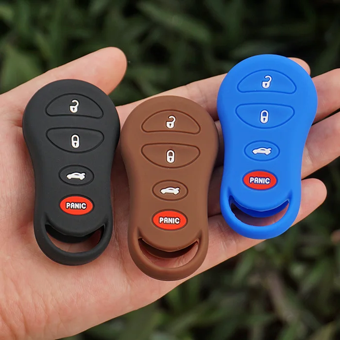 2 For 1999 2000 2001 2002 2003 Dodge Durango Remote Shell Case Car Key Fob Cover