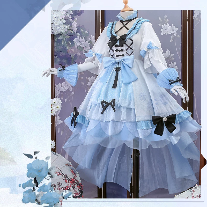 Предварительная продажа Vocaloid 3 Vsinger девушка Luo Tianyi Yan He Косплей Костюм Шелковый