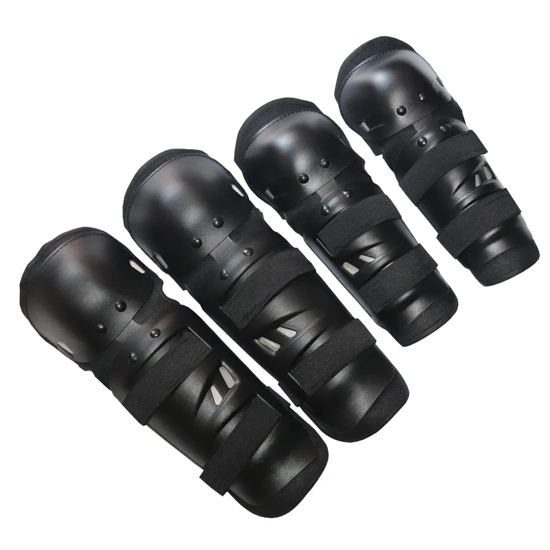 

4pcs Motocross Knee Protector Brace Protection Elbow Pad Kneepad Motorcycle Sports Cycling Guard Protector Gear Equipment