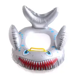Детские зубы Акула INS Надувное плавательное сидение лодка плавательный кольцо поставки игрушки для купания летняя вода гигантский бассейн