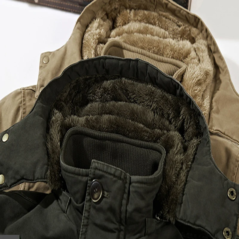 Женская зимняя куртка модель 7XL 8XL Мужская Утепленная Флисовая теплая парка с