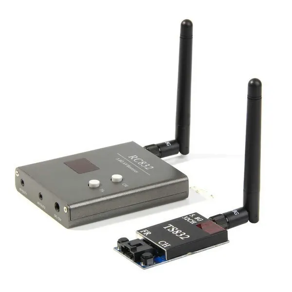 

FPV 5.8G 600mW 32 Channel Wireless Audio/Video A/V Transmitting/Receiving System Combo Module for FPV, TS832+RC832
