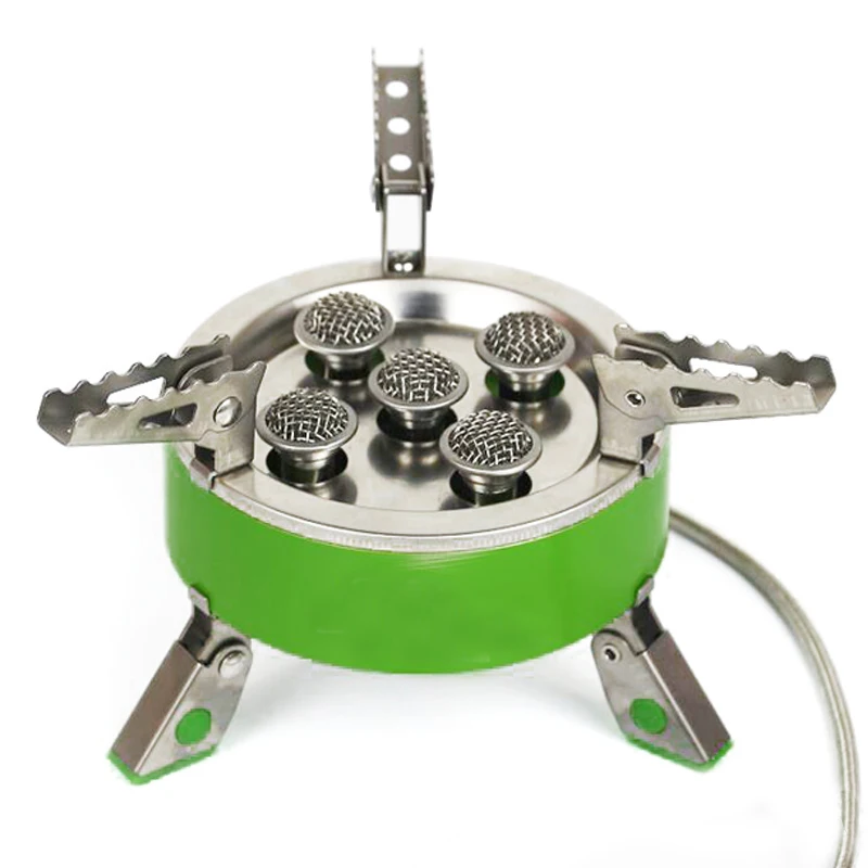 BRS Gas Stove Outdoor Camping Windproof Folding Gas Stove Hiking Picnic