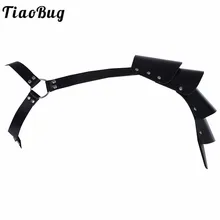 TiaoBug, высокое качество, искусственная кожа, сексуальный мужской нагрудный ремень для тела, регулируемый плечевой ремень с заклепками, БДСМ, ремень для связывания, мужское нижнее белье