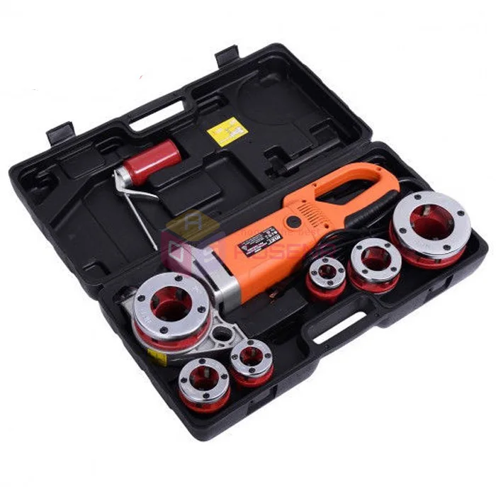 

110V/220V 2300W Portable Electric Pipe Threader 6 Dies Threading Machine 1/2" to 2"