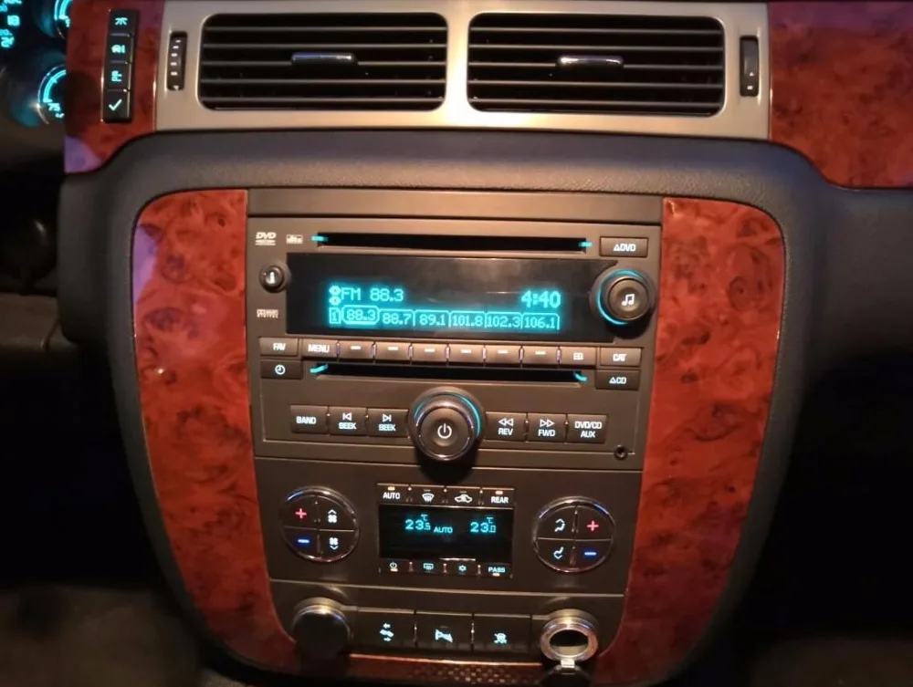 Perfect DSP Carplay 2GB Ram Android 7.1 9inch Car DVD Gps For Chevrolet TAHOE 2007-2013 2017 Support Original Steering wheel control 0