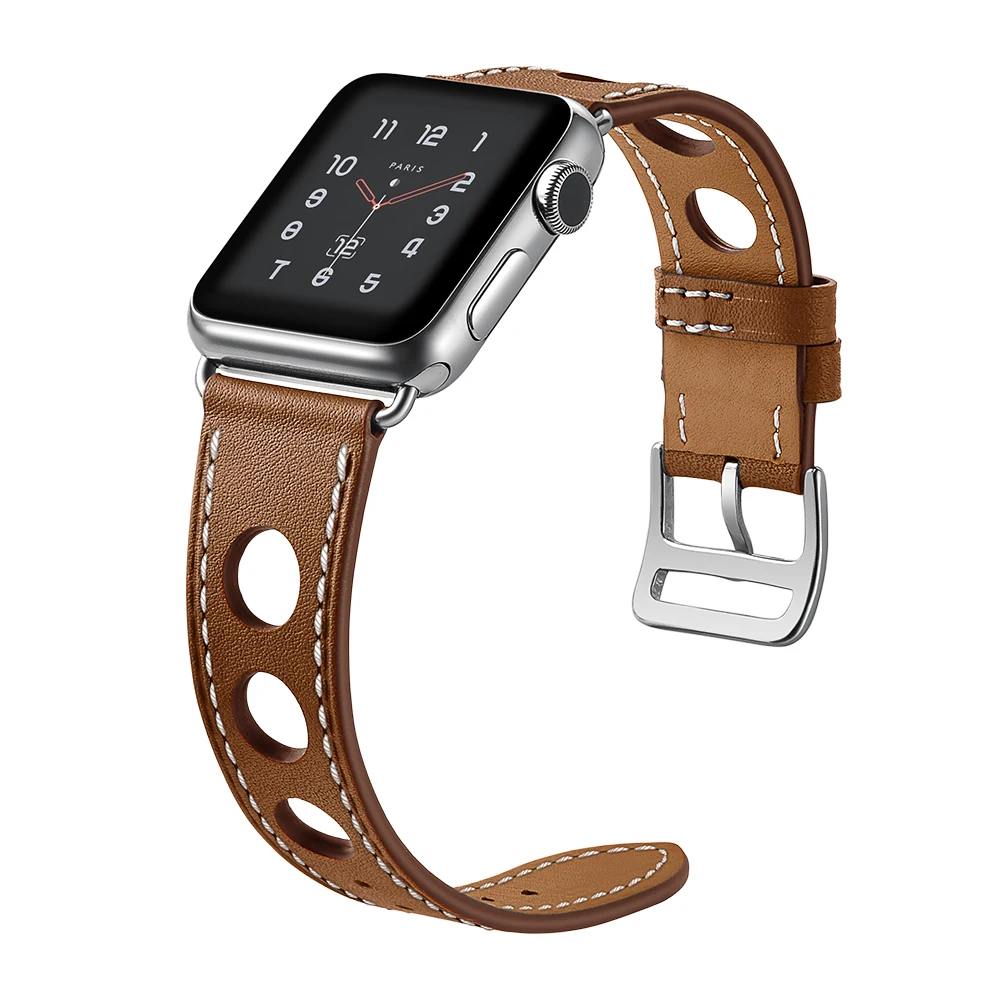 Кожаный ремешок для apple watch, ремешок для apple watch 5, 4, 3, 2, 1, ремешок 44 мм, 40 мм, iwatch, ремешок 42 мм, 38 мм, аксессуары для браслетов