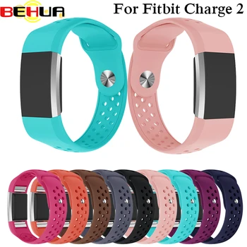 

Watch Band for Fitbit Charge 2 Sport Silicone Band wrist Strap For Fitbit Charge 2 Bracelet Smart Wristband Smart Accessories