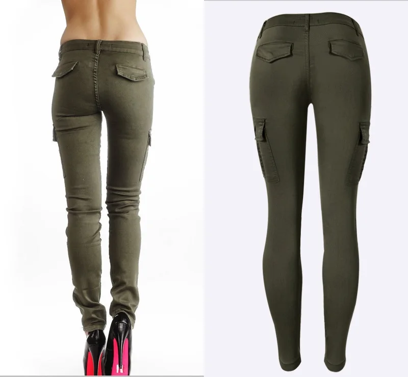 green jeans women
