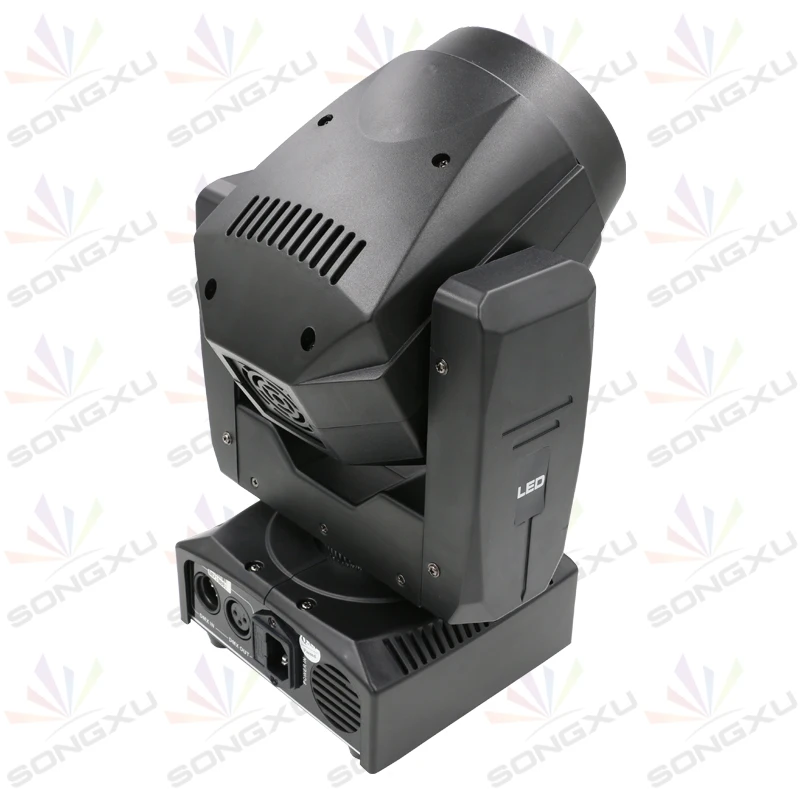 SONGXU 2 шт./лот 60 Вт LED Moving Head Light 3 Face Prism Spot с функцией вращения Gobo для DJ Disco Stage/SX