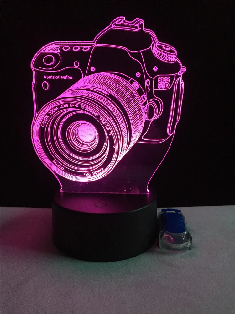 Luzes da Noite toque remoto led 7 alterar Estilo : Fashion Cool
