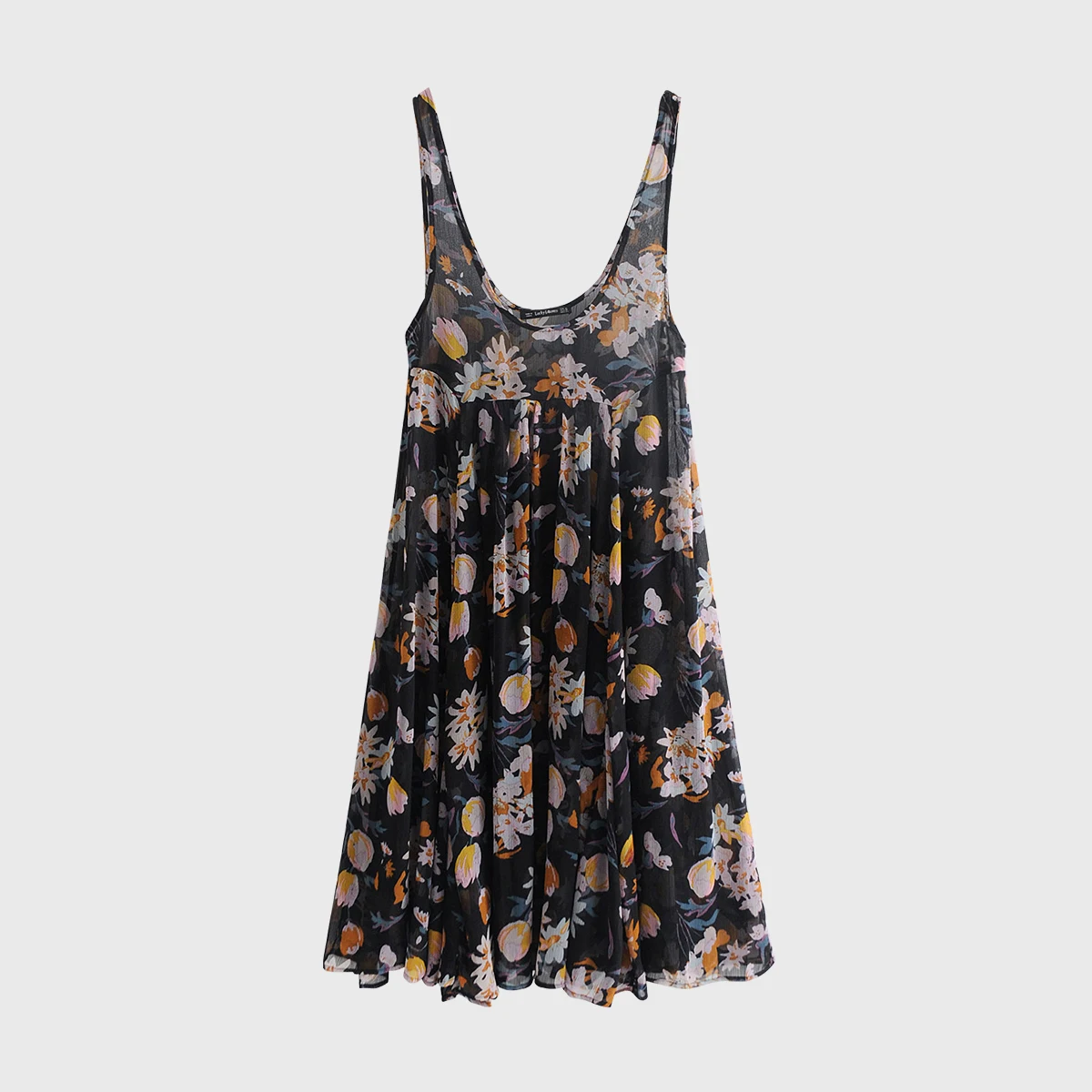 

Floral Print Midi Dress Women 2019 Summer Sleeveless Bohemian Vintage Pinafore Dresses Ladies Retro Boho Retro Hippie Dress