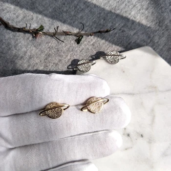 

Timlee E228 Free Shipping,New Simple Cute Planet Earth Geometry Alloy Dangle Earrings,Fashion Jewelry Wholesale