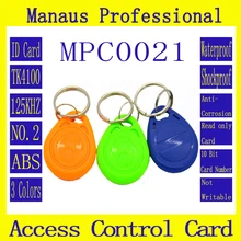 C21 Лидер продаж 90 шт. Водонепроницаемый ID Брелоки RFID 125 кГц близость маркер брелок карты Управление доступом посещаемости карты производителя 2