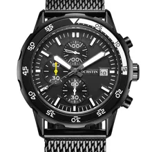 OCHSTIN New Top Luxury Watch Men Brand Men’s Watches Stainless Steel Mesh Band Quartz Wristwatch Fashion casual watches Male