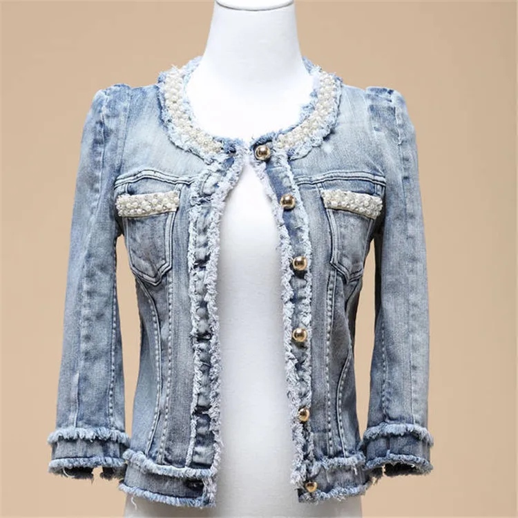 female spring autumn denim jacket (4)