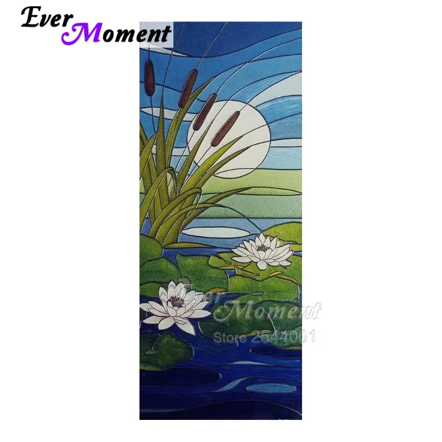 Алмазная 3D вышивка с лотосом лилией водой|5d diy|5d diy diamond paintingdiamond painting |