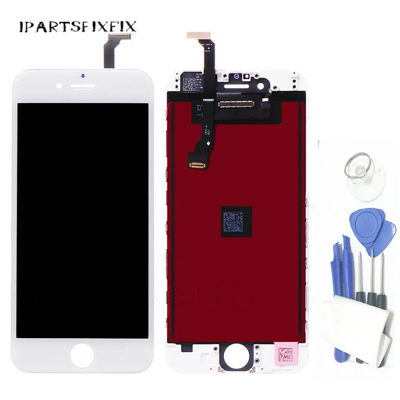 

Grade AAA 4.7 inch Lens with Touch Digitizer for iPhone 6 6G LCD Frame free shipping 100% test ok