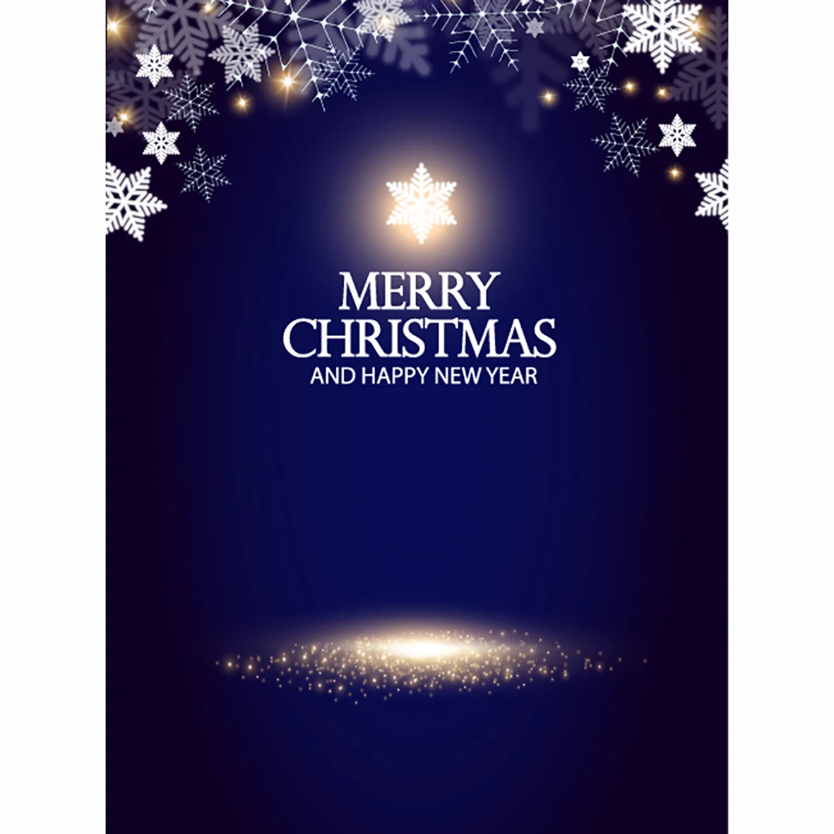Allenjoy Photography Backdrop Shining Christmas Happy New Year