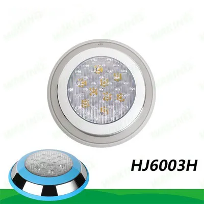 

DHL stainless steel Surface Mounted 6w 9W 12W 18W 12v Super Bright Led Rgb Swimming Pool Underwater Light Fountain Pond Lamp