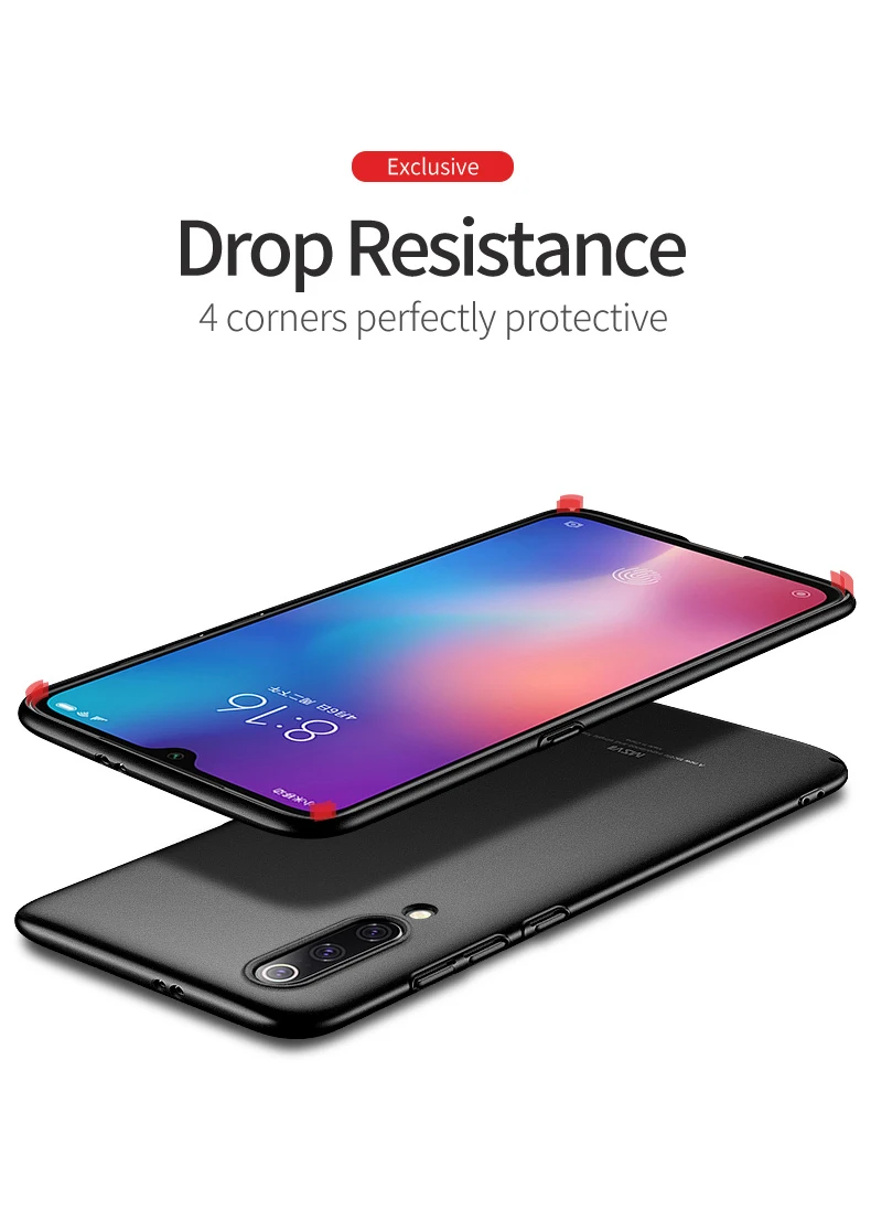 Mi 9 чехол MSVII матовый чехол для Xiaomi mi 9 mi 8 Pro Чехол Xio mi 9 SE Lite PC чехол для Xiaomi mi 9T mi 8 9 Lite CC9 Pro чехол s