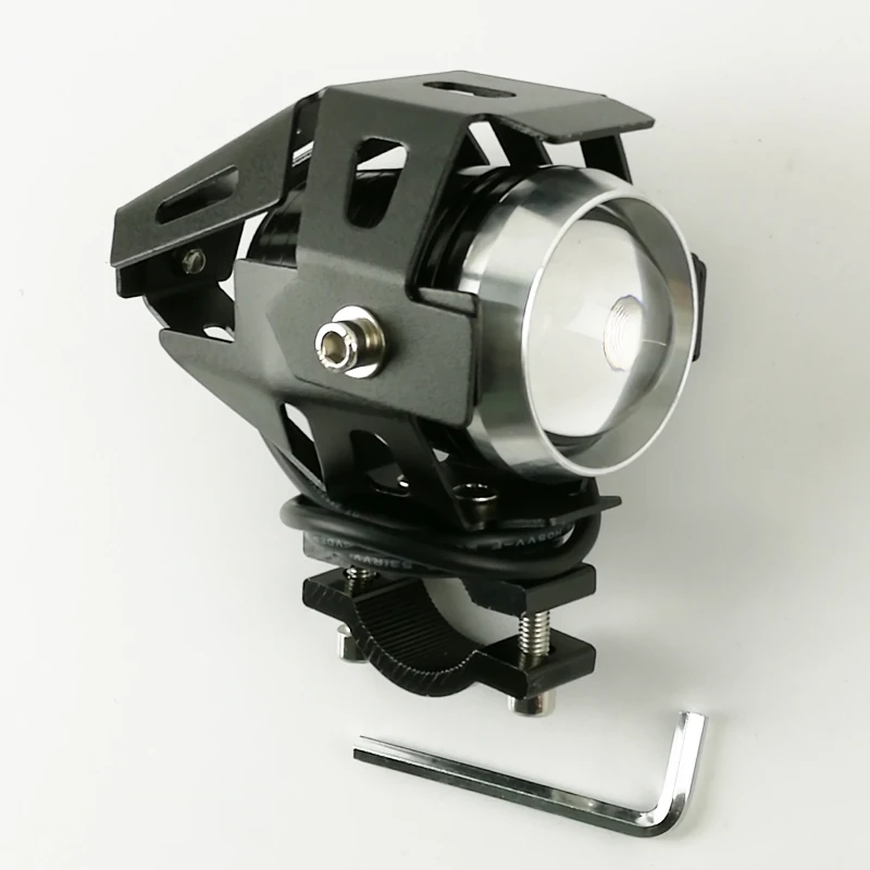 HZYEYO Moto rcycle LED дальнего света противотуманная фара Точечный светильник белый