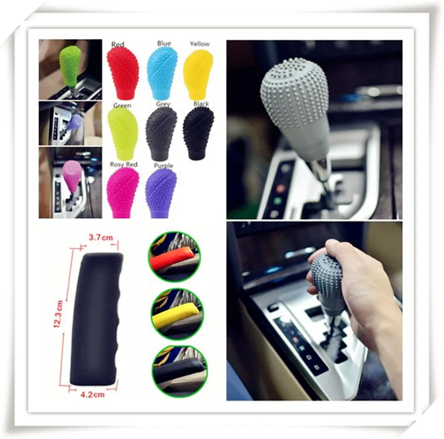 

Silicone Gear Shift Knob Nonslip Protector for Fiat Punto Palio Uno Idea Bravo Sedici Grande Tipo Qubo Panda Mobi