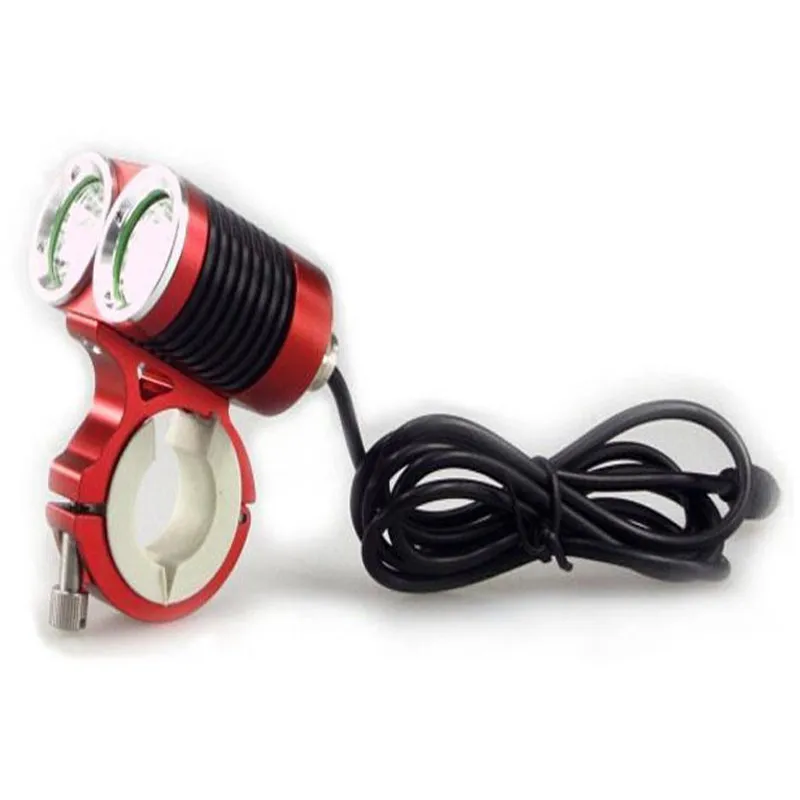 

Bike Bicycle Accessory 18650 8.4V 2400LM LED Light Front Headlamp Headlight Cycling Fishing Lamp Aluminum Alloy Wholesale
