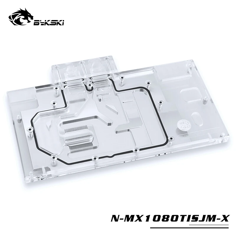 90% OFF  BYKSKI Water Radiator Block use for Palit GTX1080TI GameRock/MAXSUN GTX1080Ti Super JetStream/Full 