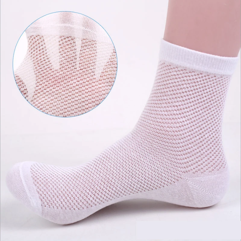 Новое поступление мужские носки 6 цветов повседневные Летние Стильные дышащие