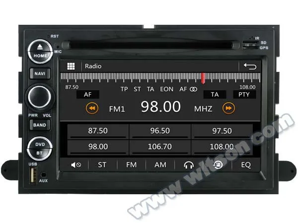 7 &quotавтомобильный DVD-плеер для Ford F-150/F-250/F-350/F-450 2005-2009 &amp Escape 2012-2016 с поддержкой