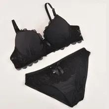 Женский комплект нижнего белья, топ, сексуальное нижнее белье, спандекс, пуш-ап, бюстгальтер и трусики, наборы, BC чашка, черный кружевной бюстгальтер, женский бюстгальтер на косточках, нижнее белье, бюстгальтеры