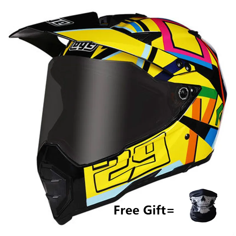 

new 29 Motorcycle Helmet Full Face Carbon Racing Helmet Casco Moto Casque Moto Off Road DOT approved Cascos Para Moto Downhill