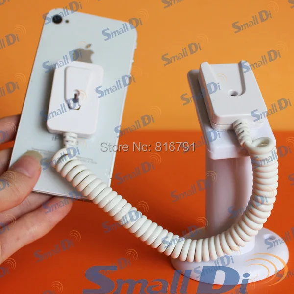 

Free shipping Plastic cell phone security display stand, with spring and sensor