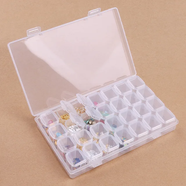 Clear Empty Nail Tip And Art Storage Case Large 693