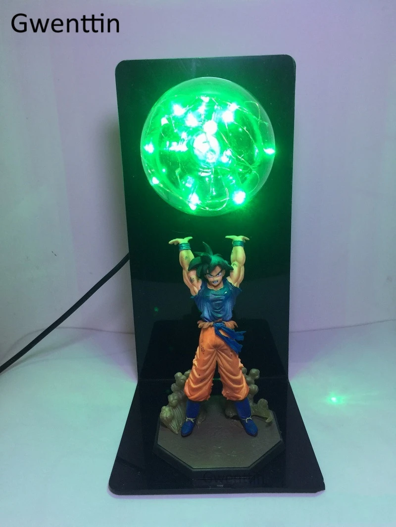 Dragon Ball ночник Сон Гоку прочность бомбы настольная лампа Luminaria светодиодный гирлянда ночные светильники для дети ребенок спальня светильники